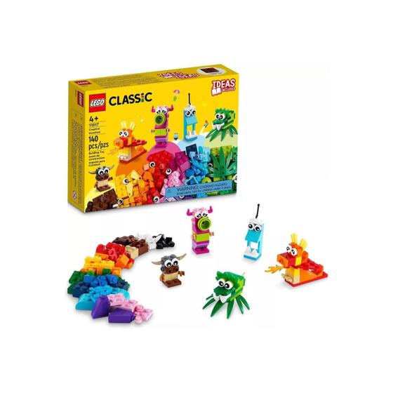 Imagem de Lego Classic 11017 Creative Monsters com 140 peças
