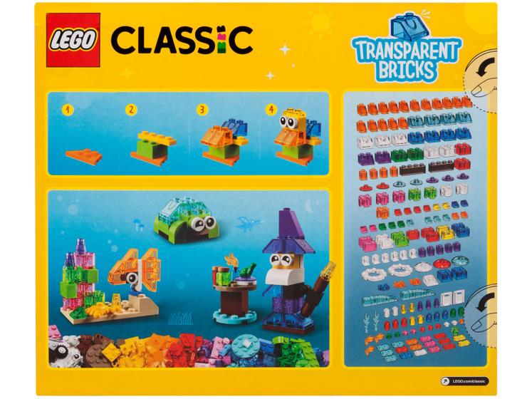 LEGO Classic Blocos Transparentes Criativos é boa?