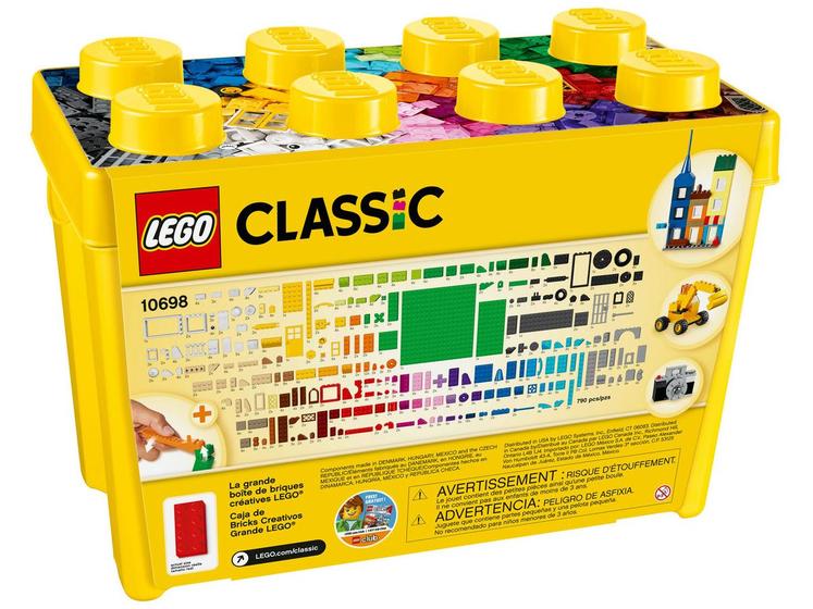 LEGO Classic Caixa Grande de Peças Criativas Menor preço em LEGO Classic Caixa Grande de Peças Criativas