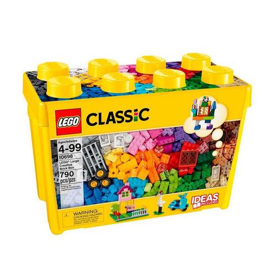 LEGO Classic - Caixa Grande de Peças Criativas, 790 Peças - 10698 Menor preço em LEGO Classic - Caixa Grande de Peças Criativas, 790 Peças - 10698