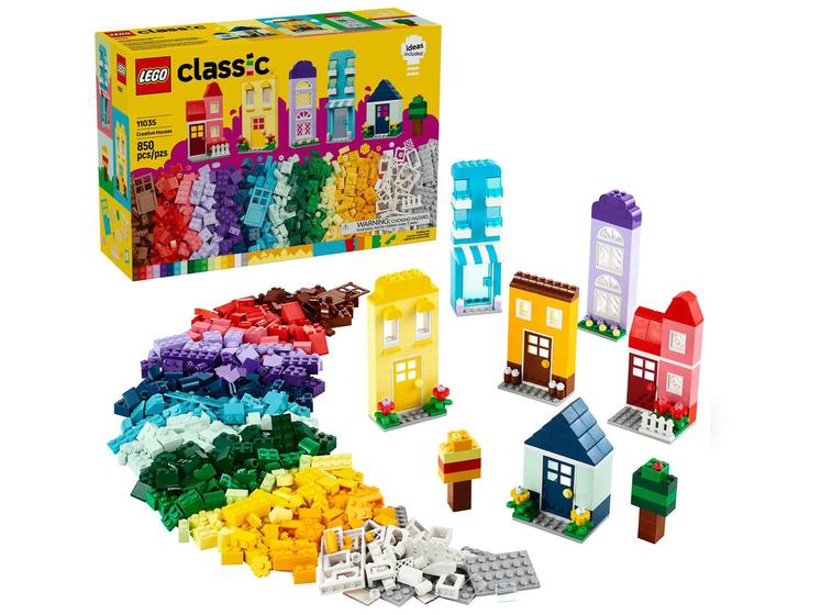 LEGO Classic Casas Criativas 11035 850 Peças Menor preço em LEGO Classic Casas Criativas 11035 850 Peças