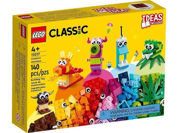 Imagem de Lego Classic Monstros Criativos 140 Peças 11017