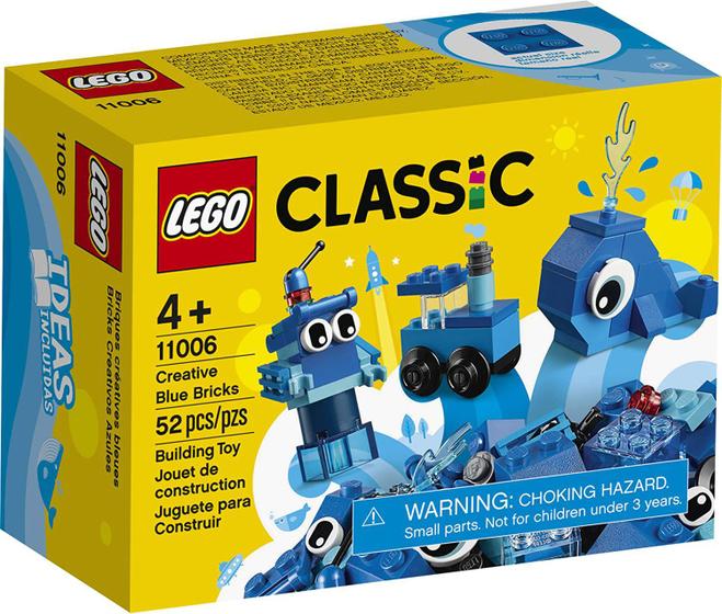 Lego classic pecas azuis criativas 11006 Menor preço em Lego classic pecas azuis criativas 11006