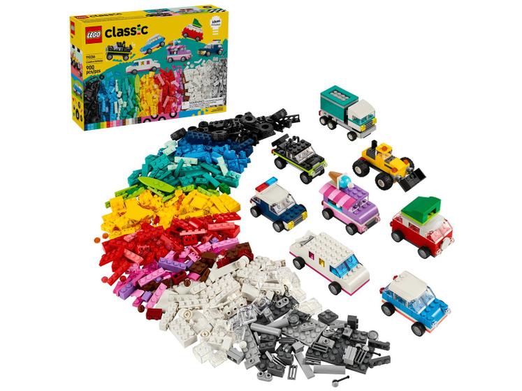 LEGO Classic Veículos Criativos 11036 900 Peças Menor preço em LEGO Classic Veículos Criativos 11036 900 Peças