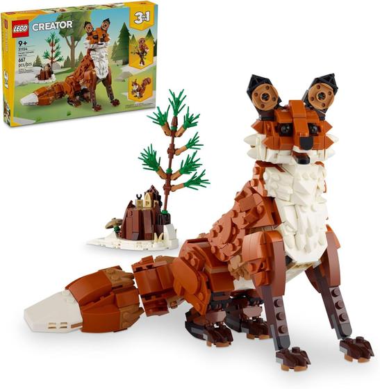 Imagem de Lego Creator 3 em 1 31154 Animais da Floresta Raposa Vermelha