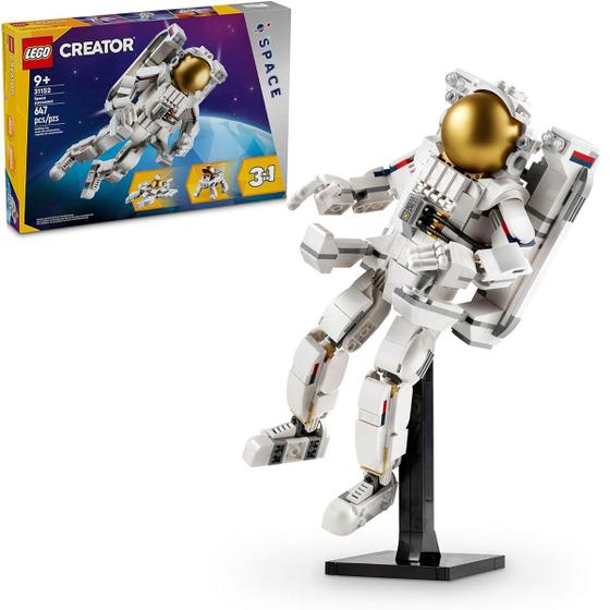 Imagem de Lego Creator 3 em 1 - Astronauta Espacial 647 Peças - 31152