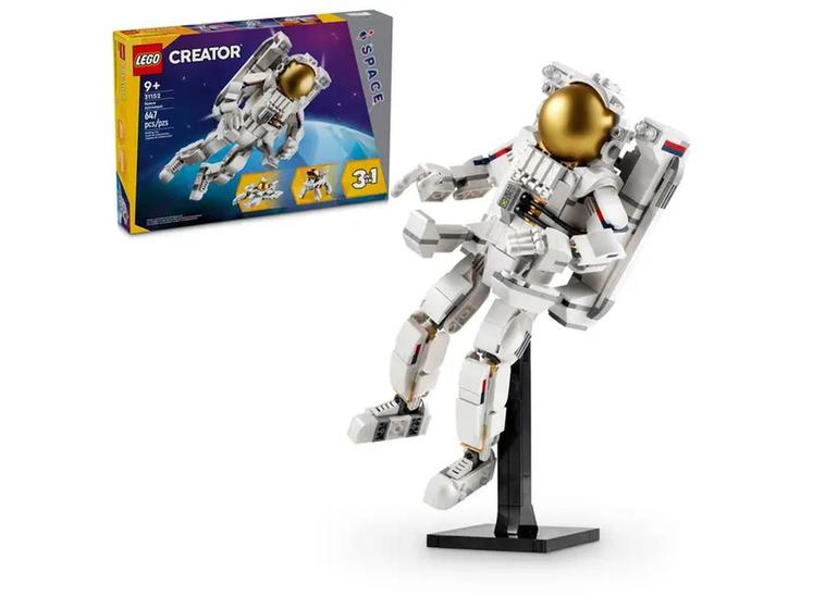 Imagem de Lego Creator 3 Em 1 Astronauta Espacial 647 Peças - 31152