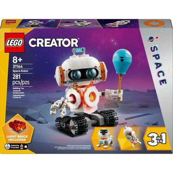 Imagem de Lego Creator 3 em 1 Robô Espacial 281 Peças