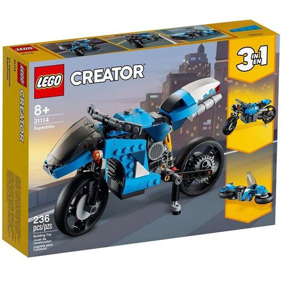 Imagem de Lego Creator 3 em 1 Supermoto 31114