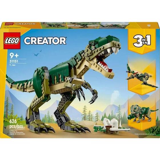 Imagem de Lego Creator 3 Em 1 T-Rex 626 Peças - LEGO - 4111131151