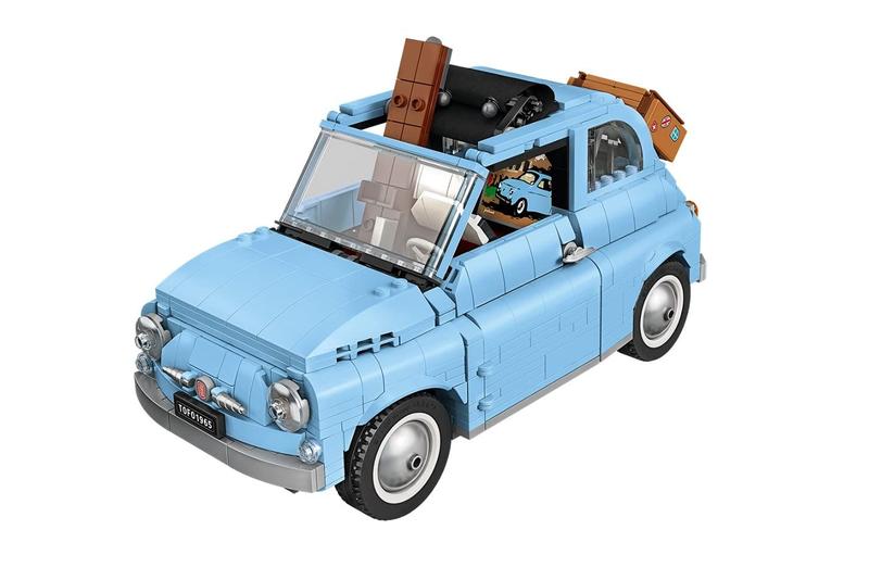 Imagem de Lego Creator Expert Fiat 500 Light Blue Edição Limitada 77