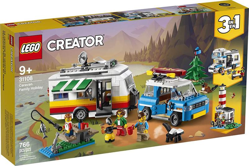 Imagem de Lego creator ferias em familia no trailer 31108