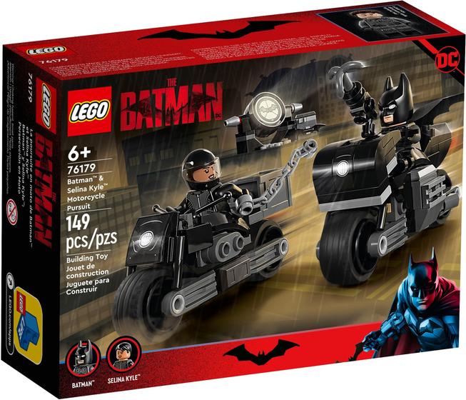 Imagem de Lego dc the batman & selina kyle motorcycle pursuit 76179