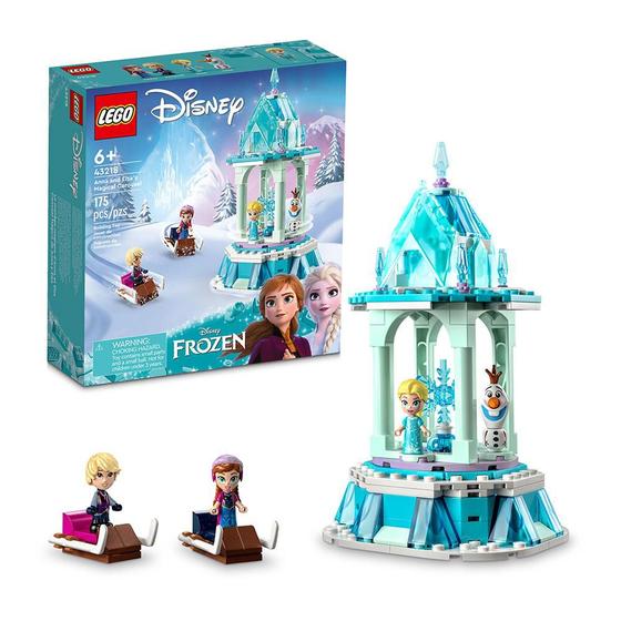 Imagem de LEGO Disney Carrossel da Anna e da Elsa 43218 (175 peças)