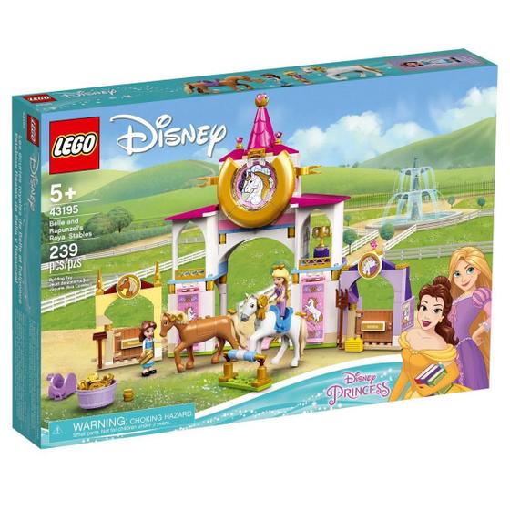 Imagem de Lego Disney Estábulos Reais Bela E Rapunzel 43195 239 Peças