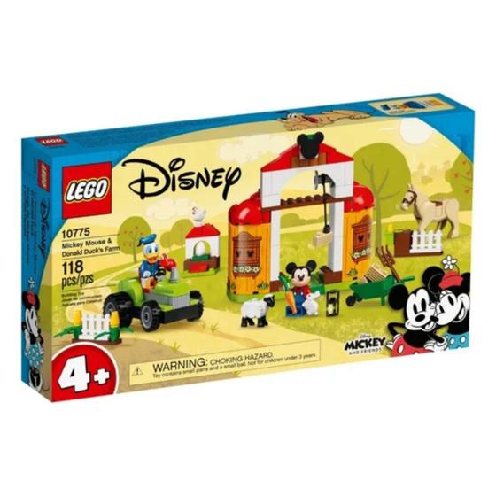 Imagem de LEGO Disney Fazenda do Mickey e do Pato Donald 118 Pçs 10775