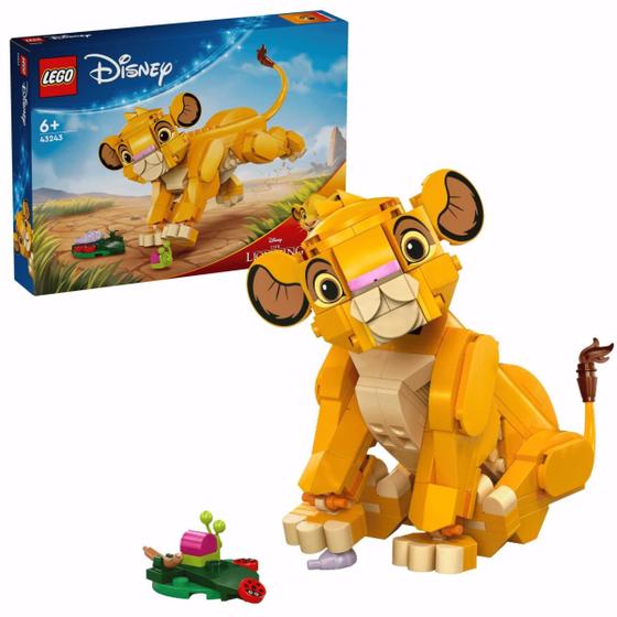 Imagem de Lego Disney O Rei Leão Simba Filhote 222 Peças 43243