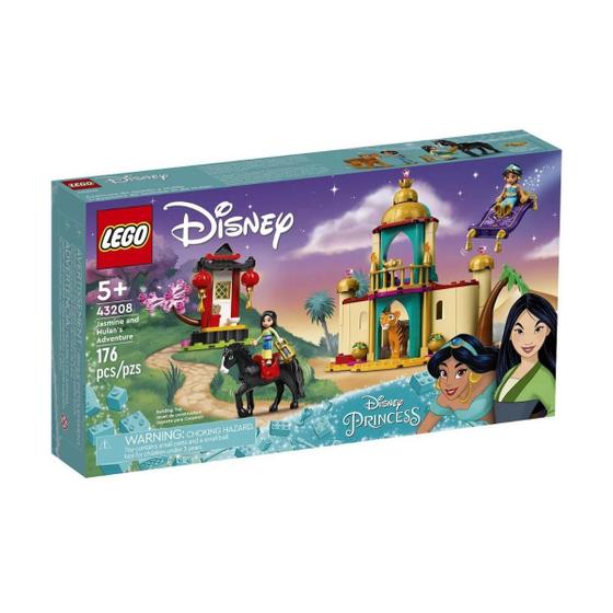 Imagem de Lego Disney Princesas A Aventura De Jasmin E Mulan 43208