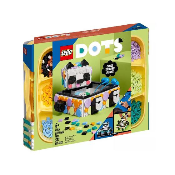 Imagem de Lego Dots Bandeja Ursinho Panda 517 Peças 41959