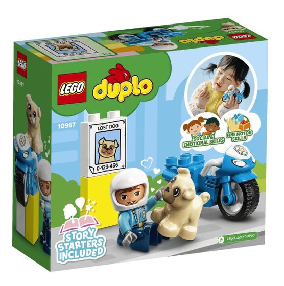 Imagem de LEGO Duplo 10967 Motocicleta da Polícia Lego Duplo