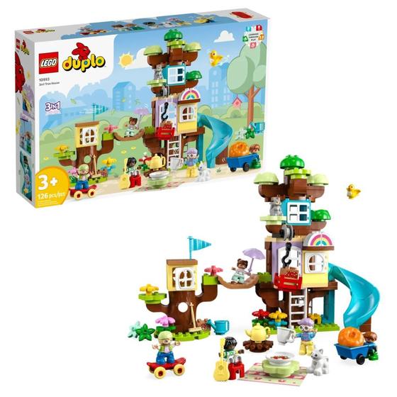 Imagem de LEGO Duplo 3 Em 1 A Casa da Árvore 126 Peças 10993 Lego