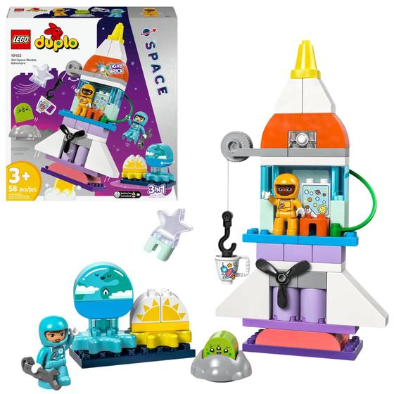 Imagem de Lego Duplo Aventura no Ônibus Espacial 3 em 1 10422