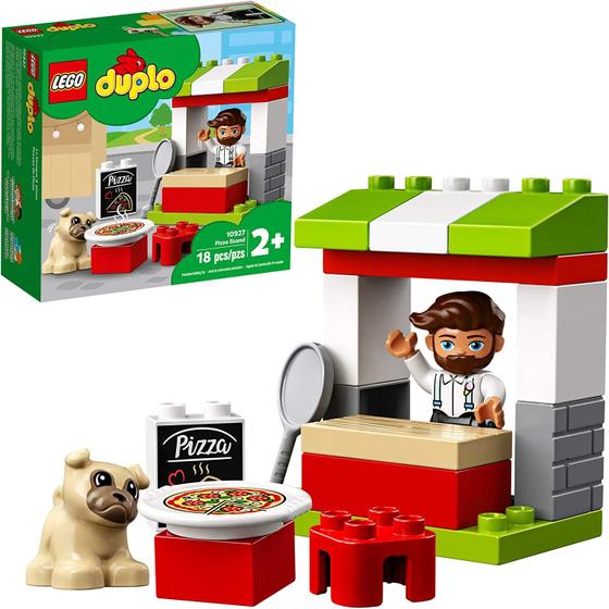 Imagem de LEGO DUPLO Conjunto de pizza de brinquedo (18 peças)