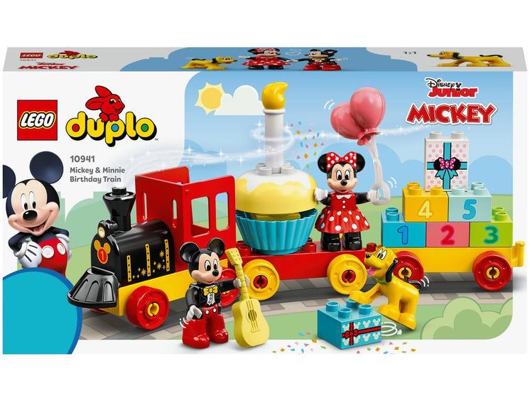 Imagem de LEGO Duplo Disney O Trem de Aniversário do Mickey