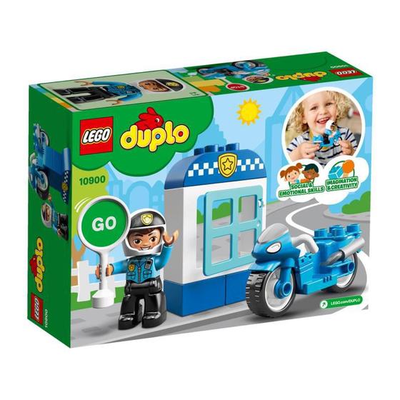 Imagem de Lego Duplo Motocicleta da Polícia - 10900