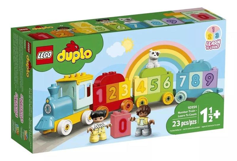 Imagem de Lego duplo number train learn to count 23 peças (10954)