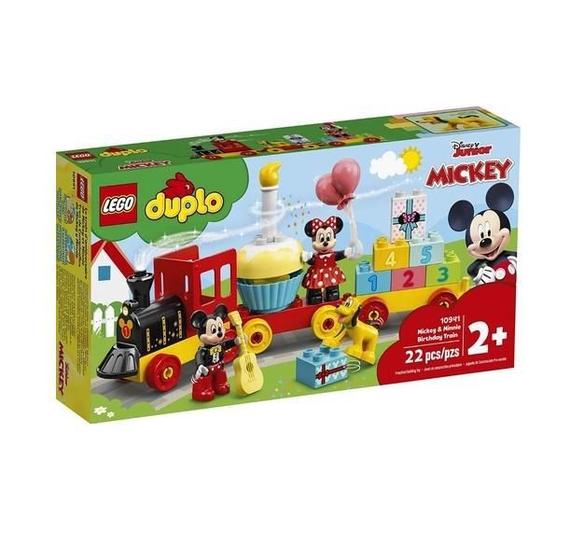 Imagem de Lego Duplo O Trem De Aniversario Do Mickey E Da Minnie 10941