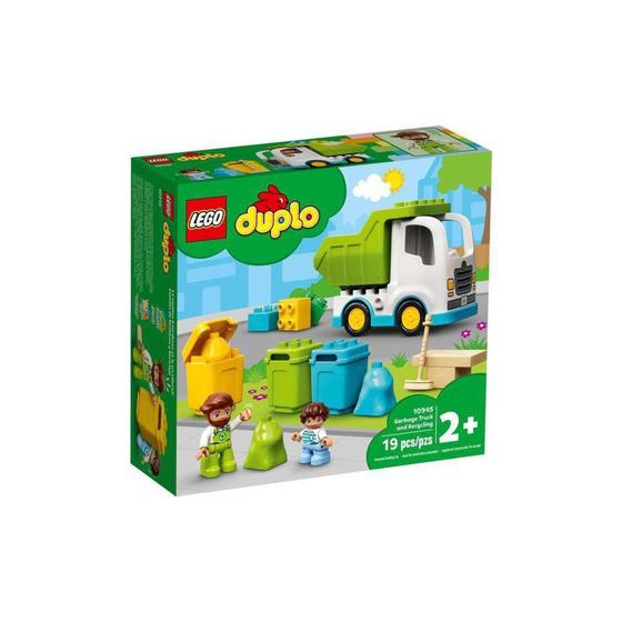 Imagem de LEGO Duplo Town Caminhão do Lixo e Reciclagem 10945