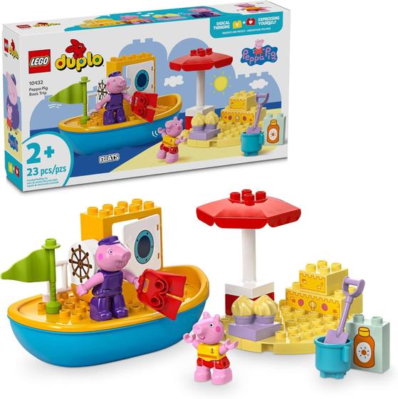 Imagem de Lego duplo - viagem de barco da peppa pig 10432