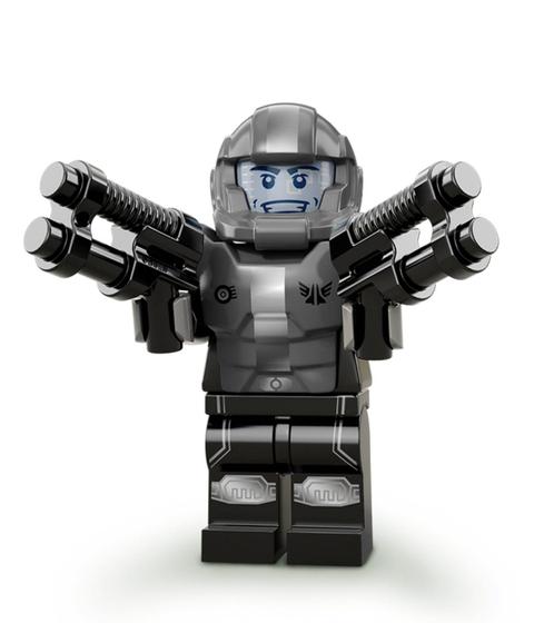 Imagem de LEGO Figura Minifiguras Série 13 Trooper Espacial Brinquedo de Construção