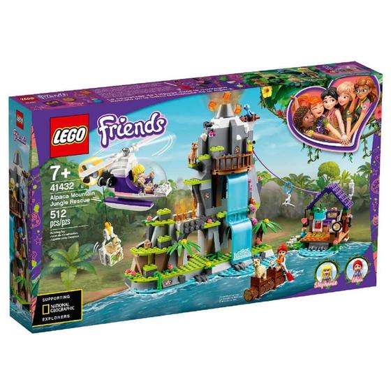 Imagem de Lego friends 41432 resgate da alpaca selva montanha