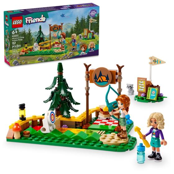 Imagem de LEGO Friends Adventure Camp - Arco e Alvo de Tiro com Arco