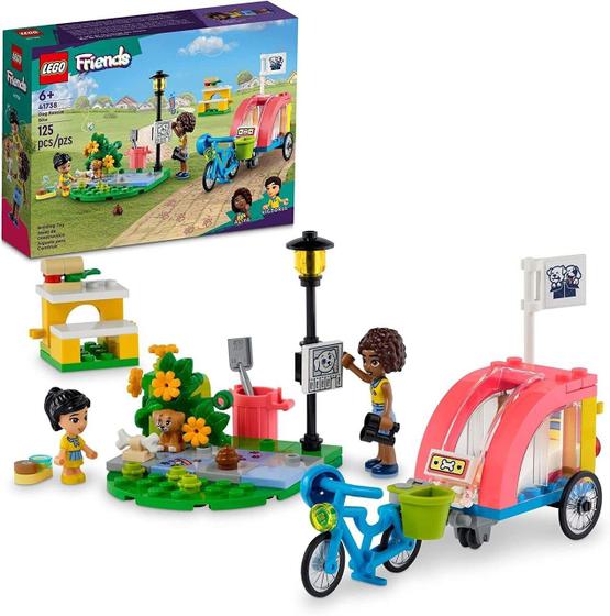 Imagem de Lego Friends Bicicleta De Resgate Do Canino 125 Peças 41738