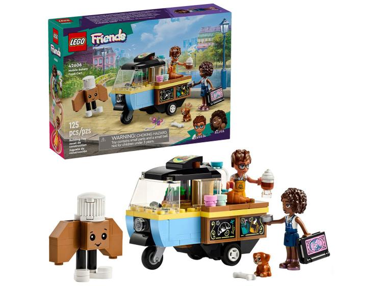 Imagem de LEGO Friends Carrinho de Padaria Móvel 42606