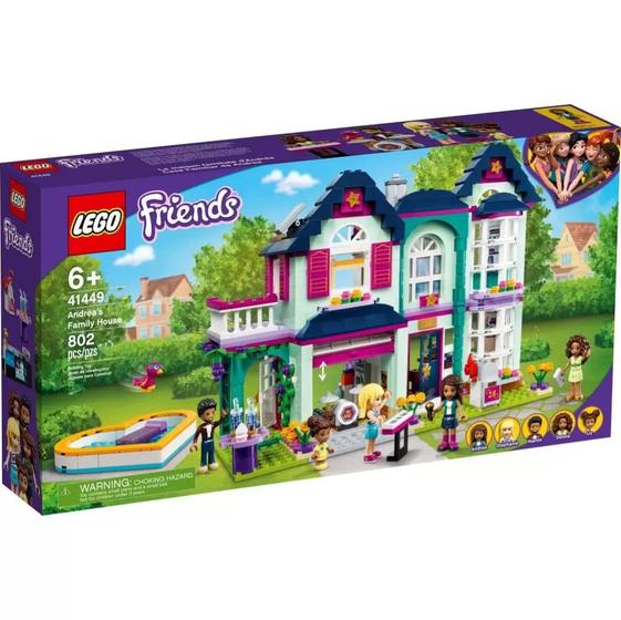 Imagem de LEGO Friends Casa da Família de Andrea 41449