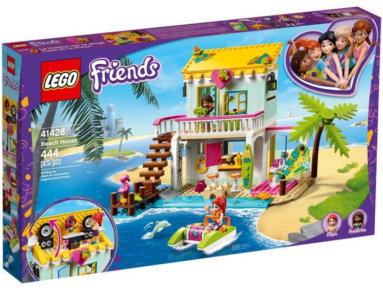 Imagem de LEGO Friends Casa na Praia - 444 Peças 41428