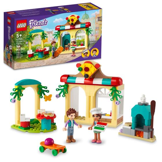 Imagem de LEGO Friends Heartlake City Pizzaria 41705 - Conjunto de Brinquedo para Crianças (5+) - 144 Peças
