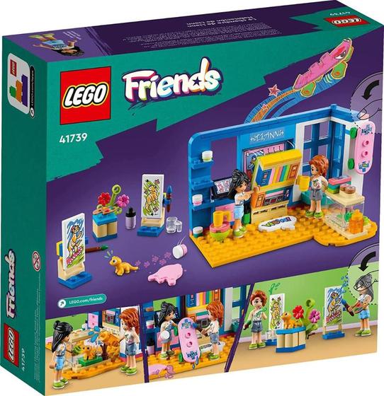 Imagem de Lego Friends O Quarto Artístico De Liann 204 Pçs - 41739