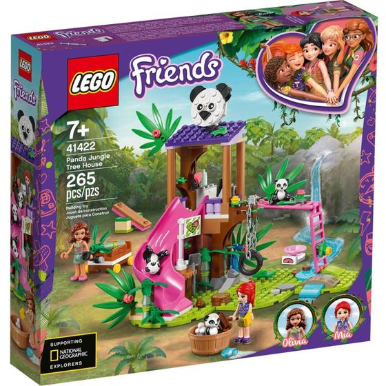 Imagem de Lego Friends Playset Casa Do Panda Na Arvore Da Selva 41422