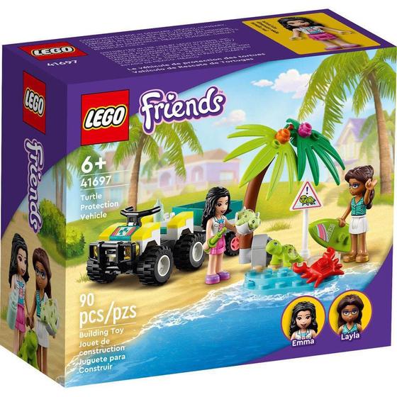 Imagem de Lego Friends Veículo De Proteção Das Tartarugas 41697 90Pcs