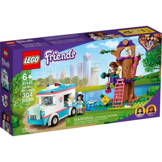 Imagem de LEGO Friends - Vet Clinic Ambulance - 41445