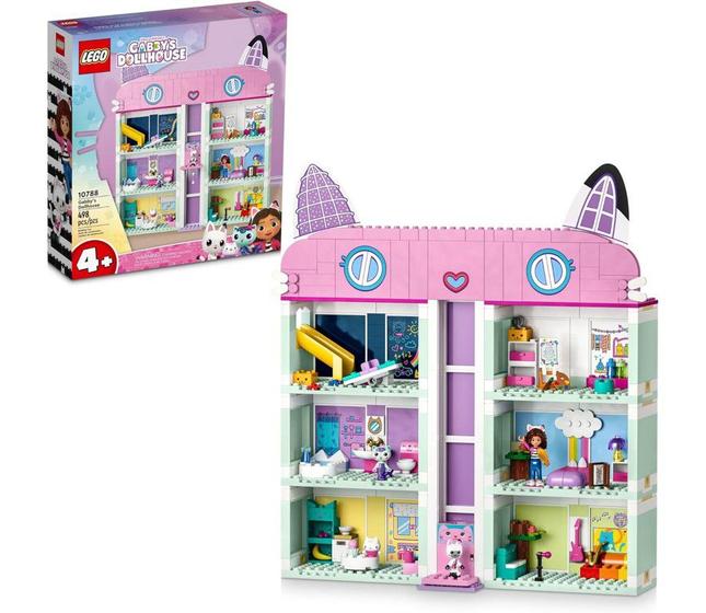 Imagem de Lego Gabbys Dollhouse Casa Mágica da Gabby 10788