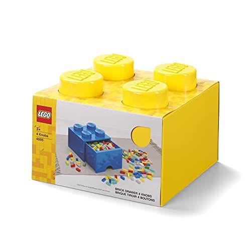 Imagem de LEGO Gaveta de tijolo amarelo 4 brilhante