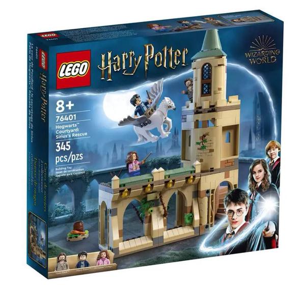 Imagem de Lego Harry Potter Patio de Hogwarts Resgate de Sirius 345 Pcs