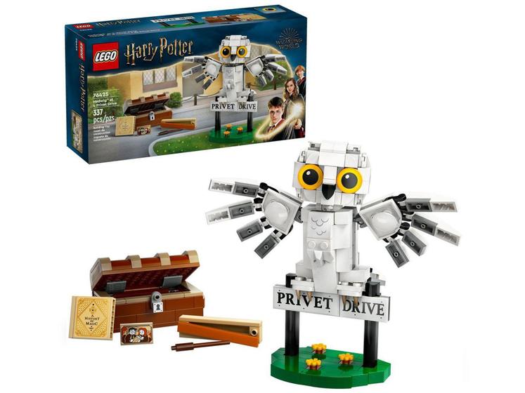 Imagem de LEGO Harry Potter TM Edwiges na Rua dos Alfeneiros - nº 4 76425 337 Peças