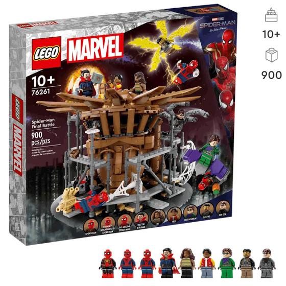 Imagem de Lego Homem Aranha Sem Volta pra Casa Batalha Final 76261